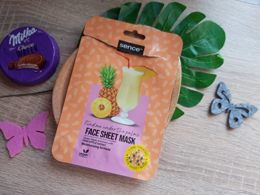 Maxbrands Marketing B.V. Sence, Maseczka do twarzy w płacie, Find me under the palms