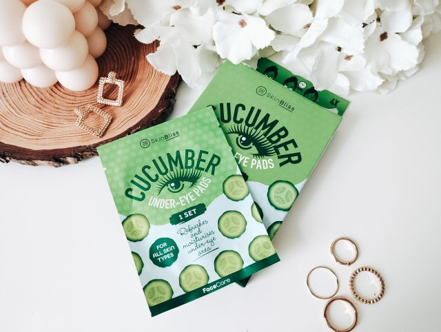 SkinBliss Płatki pod oczy, Cucumber, Każdy rodzaj skóry