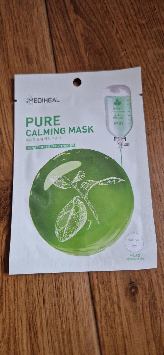 Mediheal Maska do twarzy w płacie, Pure Calming Mask