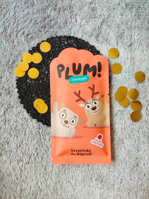 Marba Cosmetics Plum! Czyściochowo, Strzelaki do kąpieli, Kolor czerwony