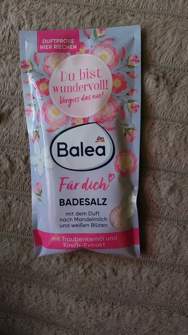 Balea Sól do kąpieli, Für dich