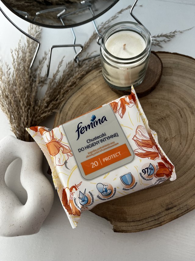 femina Chusteczki do higieny intymnej, Protect 