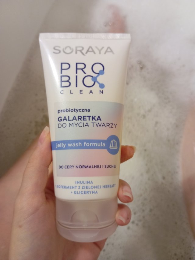 Soraya Probio Clean, Galaretka do mycia twarzy, Probiotyczna, Cera normalna i sucha