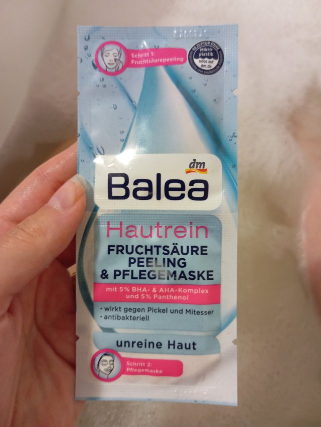 Balea Maseczka do twarzy, Hautrein anti-pickel