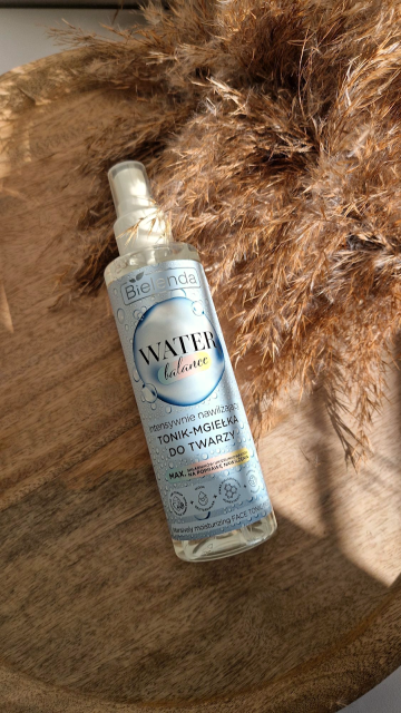 bielenda, water balance, tonik-mgiełka do twarzy, intensywnie nawilżający