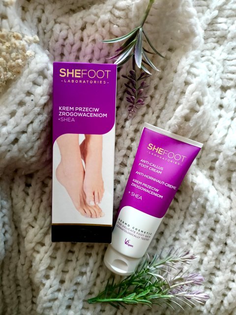 SheFoot Krem do stóp, Przeciw zrogowaceniom + Shea