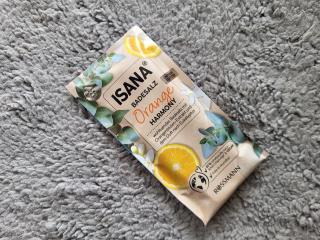 Isana Sól do kąpieli, Orange Harmony 
