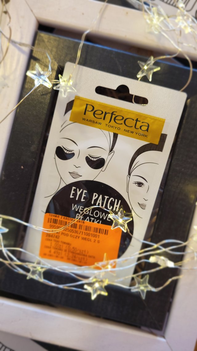 Perfecta Eye Patch, Płatki pod oczy, Węglowe, Redukcja zmarszczek, Detox