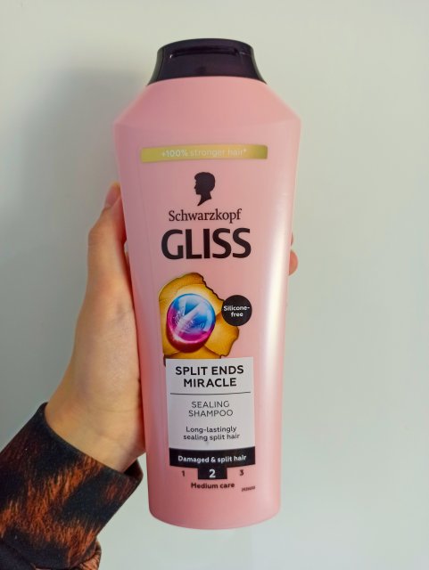 Schwarzkopf Gliss, Split Ends Miracle, Szampon do włosów, Włosy rozdwojone