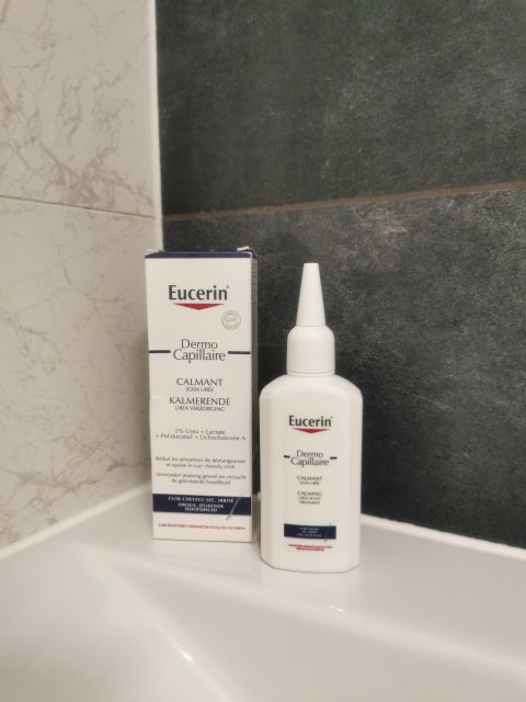 Eucerin Wcierka do włosów, Dermocapillaire Calming Urea Scalp Treatment