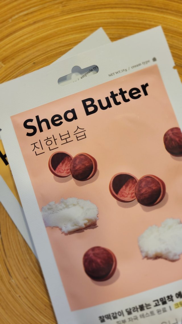 MISSHA Airy Fit Sheet Mask, Maska do twarzy w płacie, Shea Butter