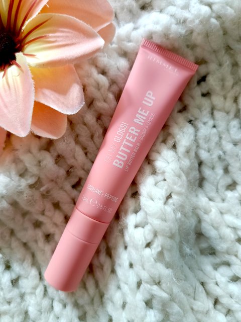 Rimmel Oh My Gloss! Butter Me Up, Balsam do ust, Nawilżający, 002 Bubble Gum 