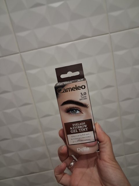 Delia Henna, Żelowa, Do brwi i rzęs, nr 3.0 Ciemny Brąz