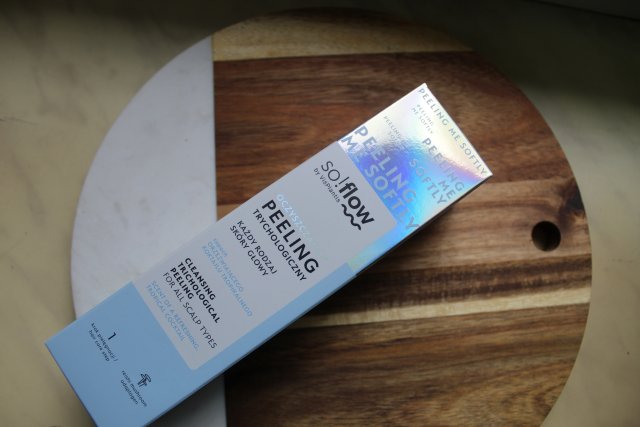 So!Flow Peeling trychologiczny, Oczyszczający, Każdy rodzaj włosów, Zapach orzeźwiającego koktajlu tropikalnego+adaptogeny