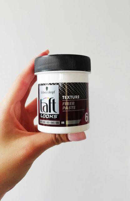 Schwarzkopf Taft Looks Fiber, Pasta do włosów, Nadająca teksturę
