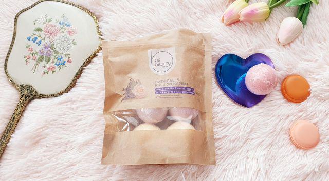 BeBeauty Care, Kule do kąpieli, Róża, lawenda i kwiat pomarańczy