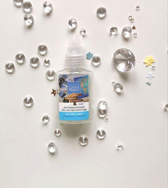 Estetica Czyste Piękno, Żel antybakteryjny do higieny rąk, Kokos