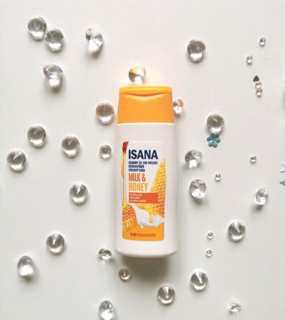 Isana Żel pod prysznic, Mleko i miód