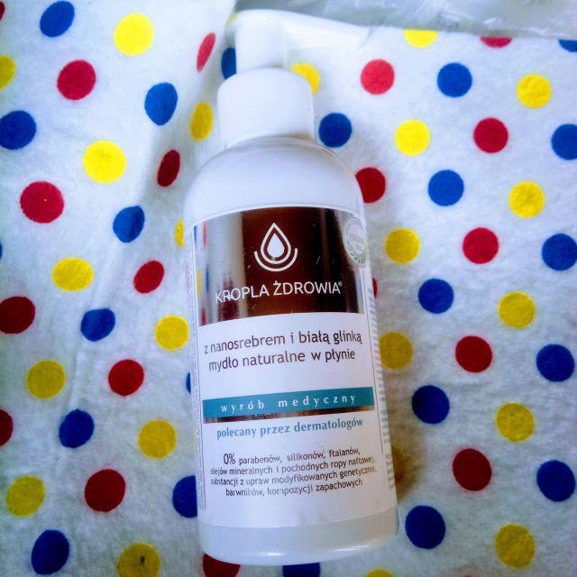 Kropla Zdrowia Mydło do ciała, Naturalne, Z nanosrebrem i białą glinką