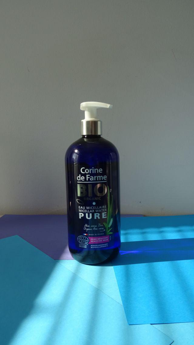 Corine de Farme Bio Organic, Woda micelarna do twarzy, Pure