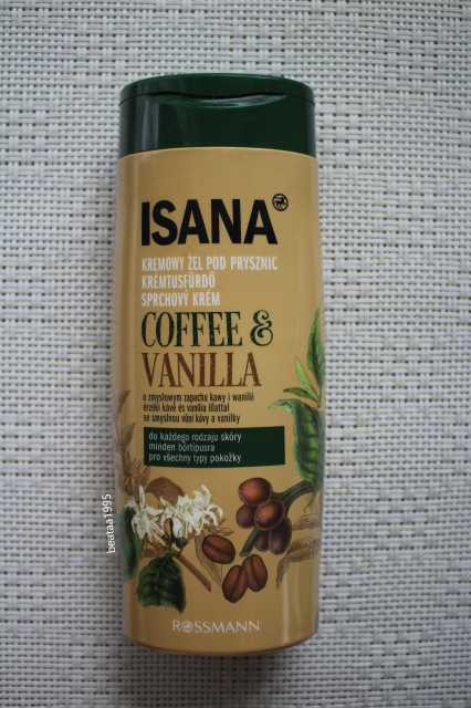 Isana Żel pod prysznic, Coffee & Vanilla