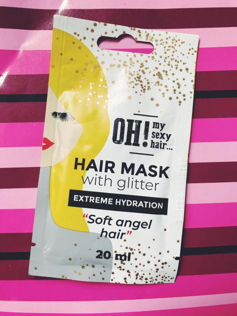 Maska do włosów brokatową Oh my Sexy Hair Extreme hydration