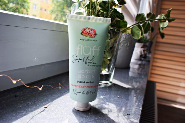 Fluff Superfood, Sorbet do rąk, Juicy Watermelon, Nawilżający