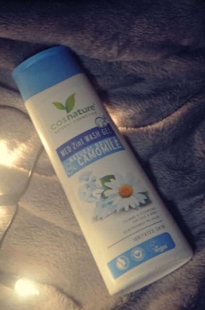 Cosnature Med. Naturalny żel oczyszczający do twarzy i ciała z solanka i rumiankiem.