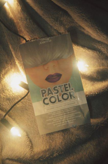 Joanna Pastel Color, Szampon do włosów, Koloryzujący, Odcień srebrny