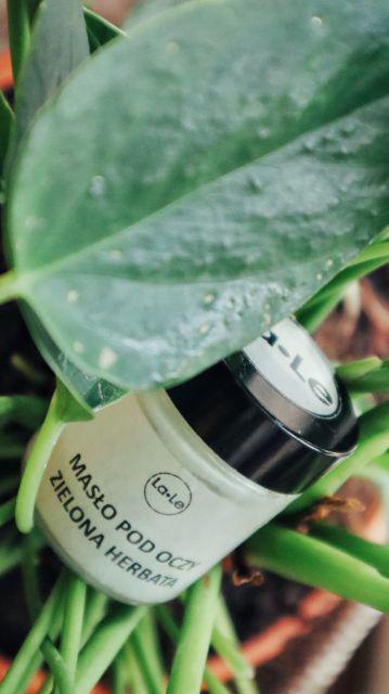 LA LE MASŁO POD OCZY ZIELONA HERBATA 