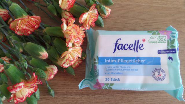 Facelle Intim, Chusteczki do higieny intymnej, Rumianek i kwas mlekowy