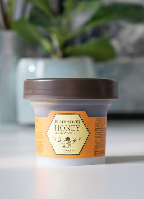 SkinFood Maseczka do twarzy, Black sugar & honey mask, washoff