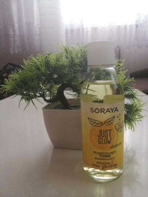 Soraya Tonik zluszczajacy Justin Glow rozświetlający 