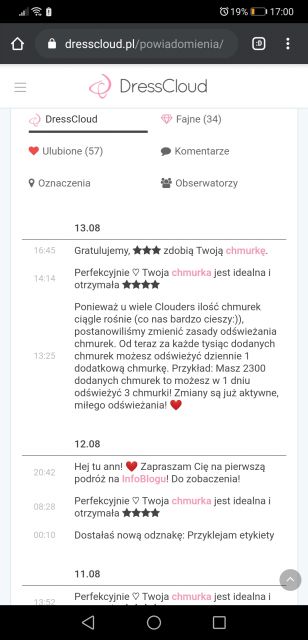 Jestem szczęśliwa bo..