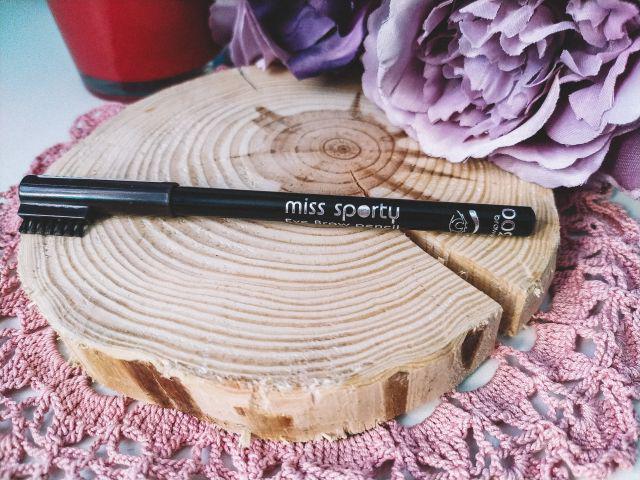 Miss Sporty Eye Brow Pencil, Kredka do brwi, nr 002 Brown