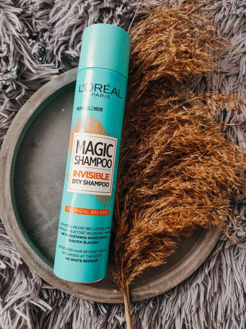 L'Oréal Magic Shampoo Invisible, Suchy szampon do włosów, Tropical Splash