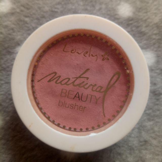 Lovely Natural Beauty, Róż do policzków, Blusher, nr 01
