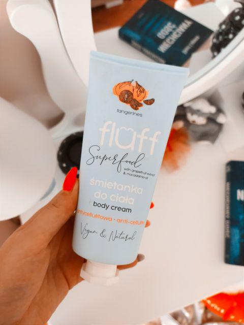 Fluff Superfood, Śmietanka do ciała, Mandarynki, Tangerines