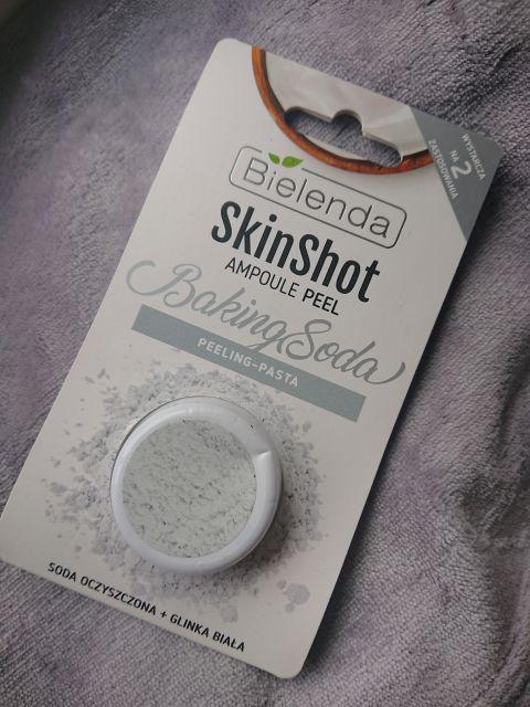 Bielenda Skin Shot, Ampoule Peel, Peeling pasta, Baking Soda, Soda oczyszczona, glinka biała