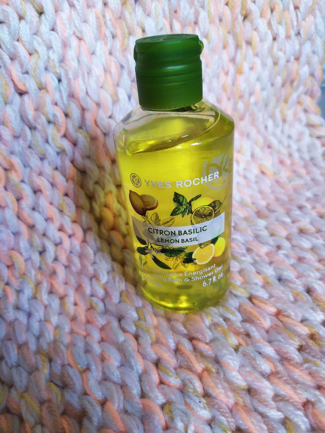 Yves Rocher Żel pod prysznic, Cytryna i Bazylia