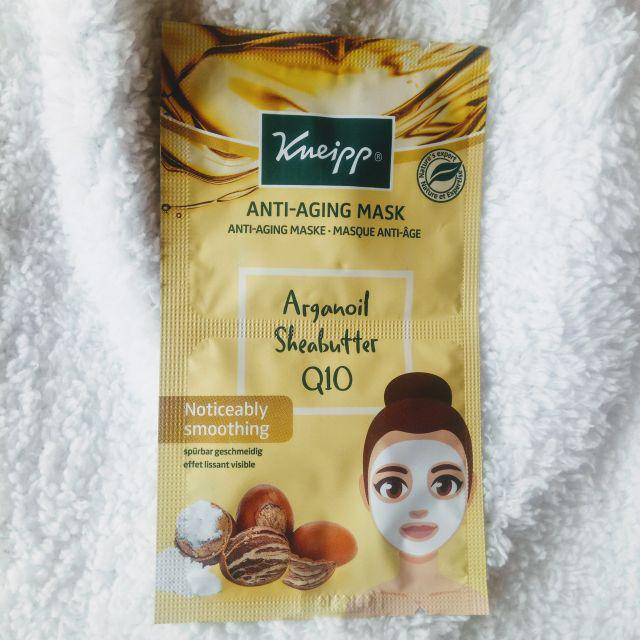 Kneipp Anti-aging mask, arganoil and sheabutter, maseczka wygładzająca