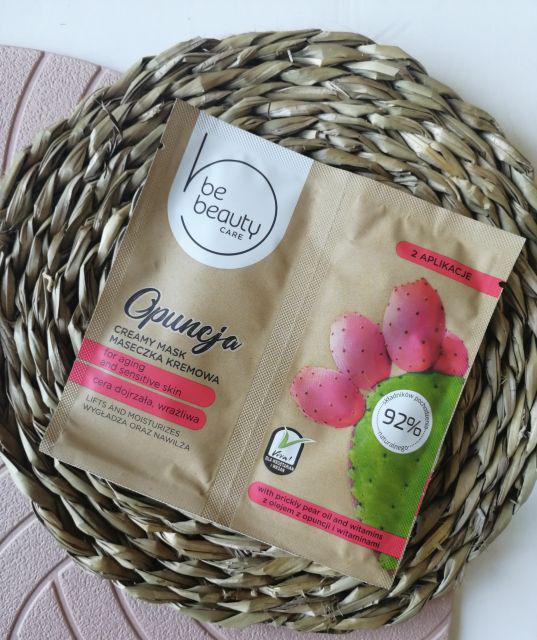 BeBeauty Care, Maseczka do twarzy, Kremowa, Cera dojrzała i wrażliwa, Wygładzenie i nawilżenie, Opuncja