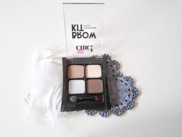 So Chic! Paleta do malowania brwi, Brow kit, nr 002