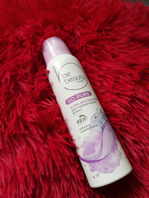 BeBeauty Care, Antyperspirant w sprayu, Go Pure