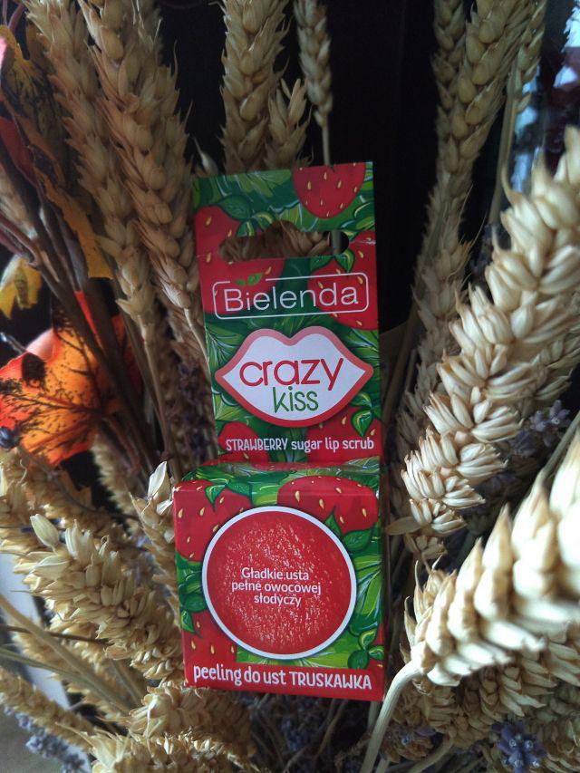 Bielenda Crazy Kiss, Peeling do ust, Truskawka