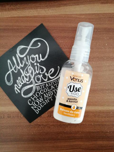 Venus Balsam do ciała, Use&Go, Wanilia i Karmel