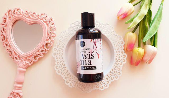 Seyo Płyn do kąpieli i pod prysznic, 2w1, Japoński ogród, Wiśnia 