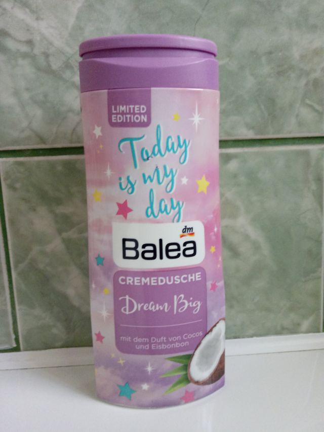Balea Żel pod prysznic, Kremowy, Today Is My Day, Dream Big, O zapachu kokosa i cukierków lodowych 