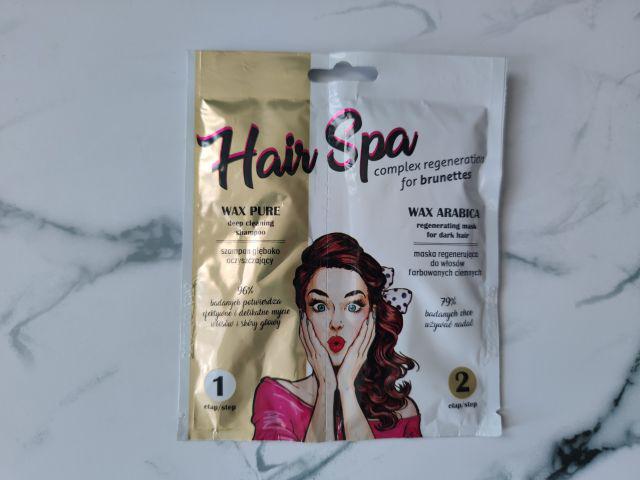 Pilomax Hair Spa, Szampon i odżywka do włosów, 2w1, Wax Pure i Wax Arabica, Dla brunetek