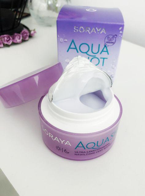 Soraya Aqua Shot, kremowy mineralny hydrożel , nawilżanie cery normalnej 